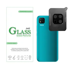 محافظ لنز دوربین شیلد گلس مدل LFUL مناسب برای گوشی موبایل شیائومی Poco C3