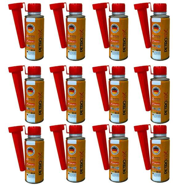 مکمل سوخت خودرو پتروتکس مدل PetrOctane حجم 150 میلی لیتر بسته 12 عددی