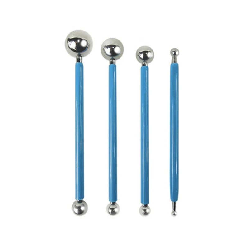 ابزار سفالگری مدل کروی کد M4 مجموعه 4 عددی