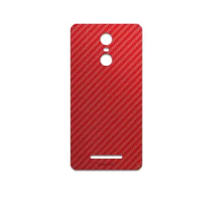 MAHOOT Red-Fiber Cover Sticker for Xiaomi Redmi Note 3