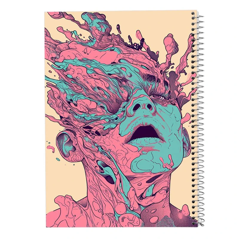 دفتر لیست خرید 50 برگ مدوپد مدل نقاشی آدم کد DF15683