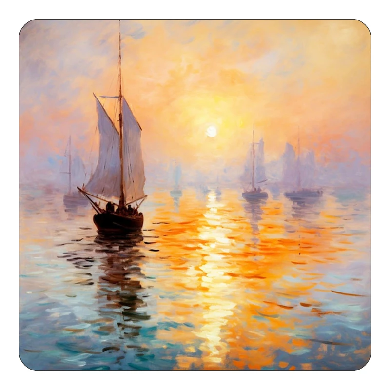 مگنت کاکتی طرح نقاشی رنگ روغن مدل mp72284