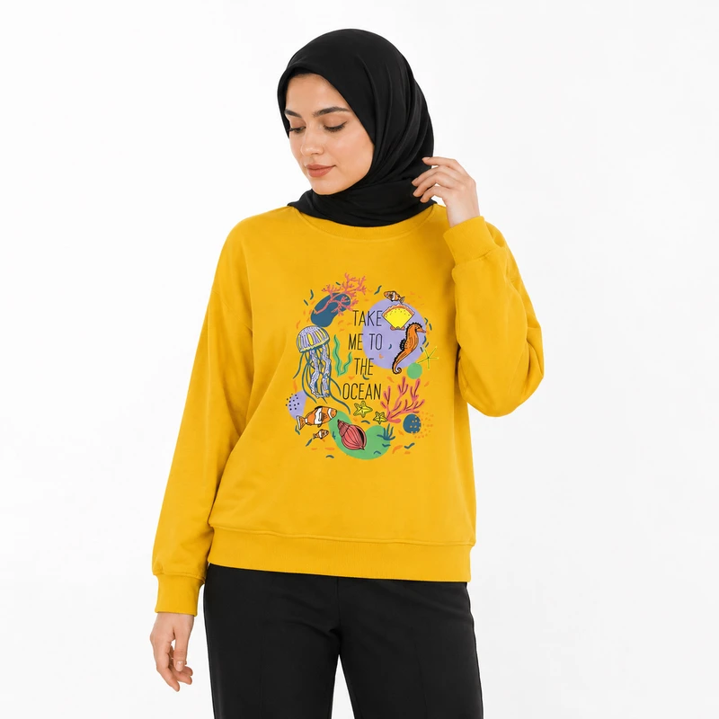 سویشرت زنانه مدل نیلیا