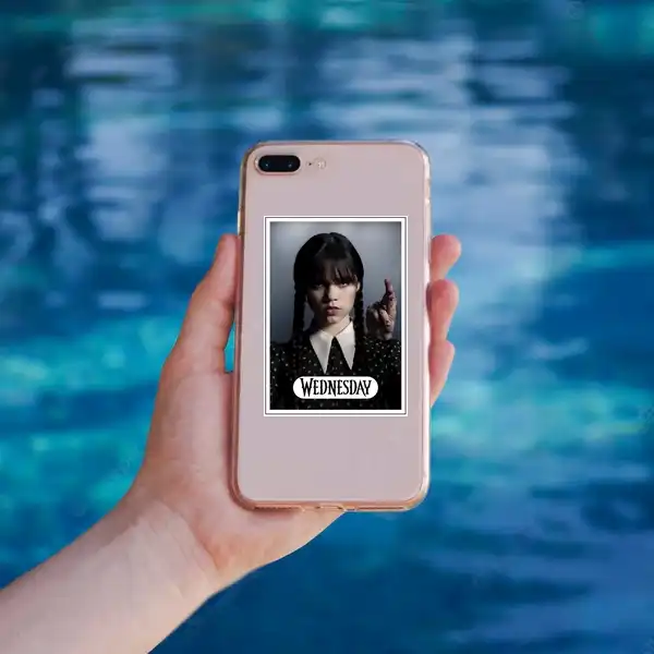 استیکر کالامیکس مدل ونزدی آدامز طرح wednesday and the Tribesmen مجموعه 8 عددی