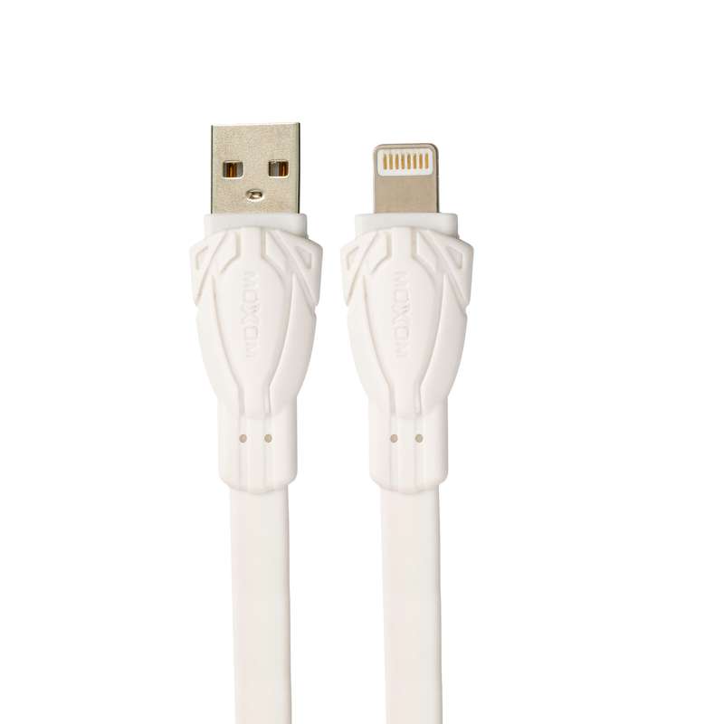 کابل تبدیل USB به لایتنینگ موکسوم مدل MX-CB32 طول 1 متر