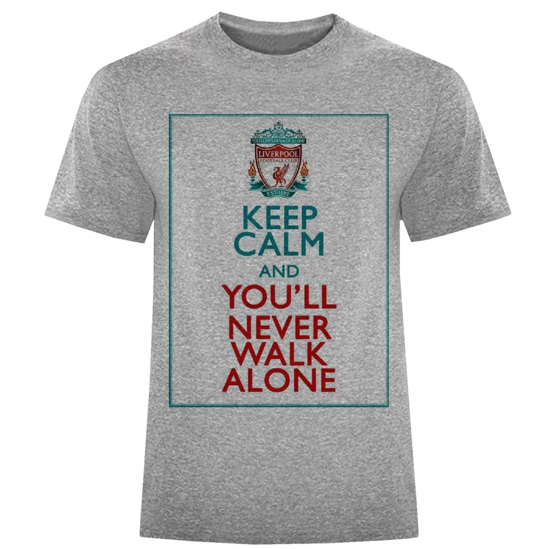 تی شرت آستین کوتاه مردانه مدل لیورپول W912