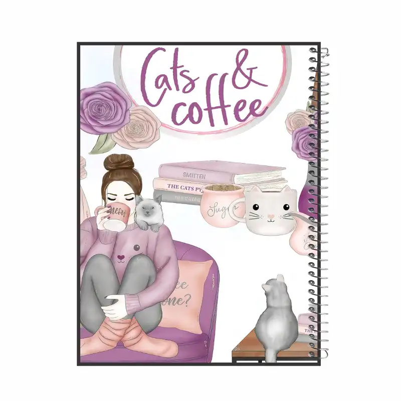 دفتر مشق 60 برگ گلبرگ طرح دخترانه کد 60453