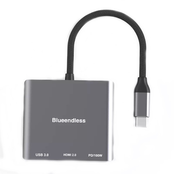 هاب سه پورت USB-C بلواندلس مدل HD301