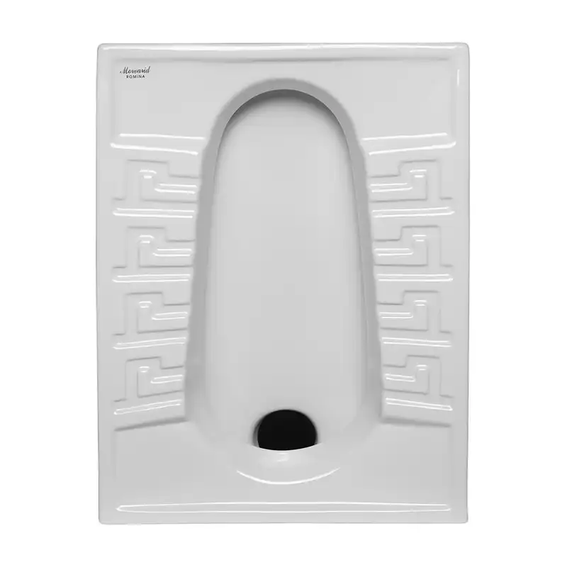 توالت زمینی مروارید مدل رومینا تخت ریم