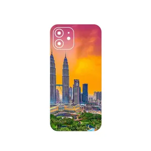 MAHOOT City of Kuala Lumpur Cover Sticker for Apple iPhone 12