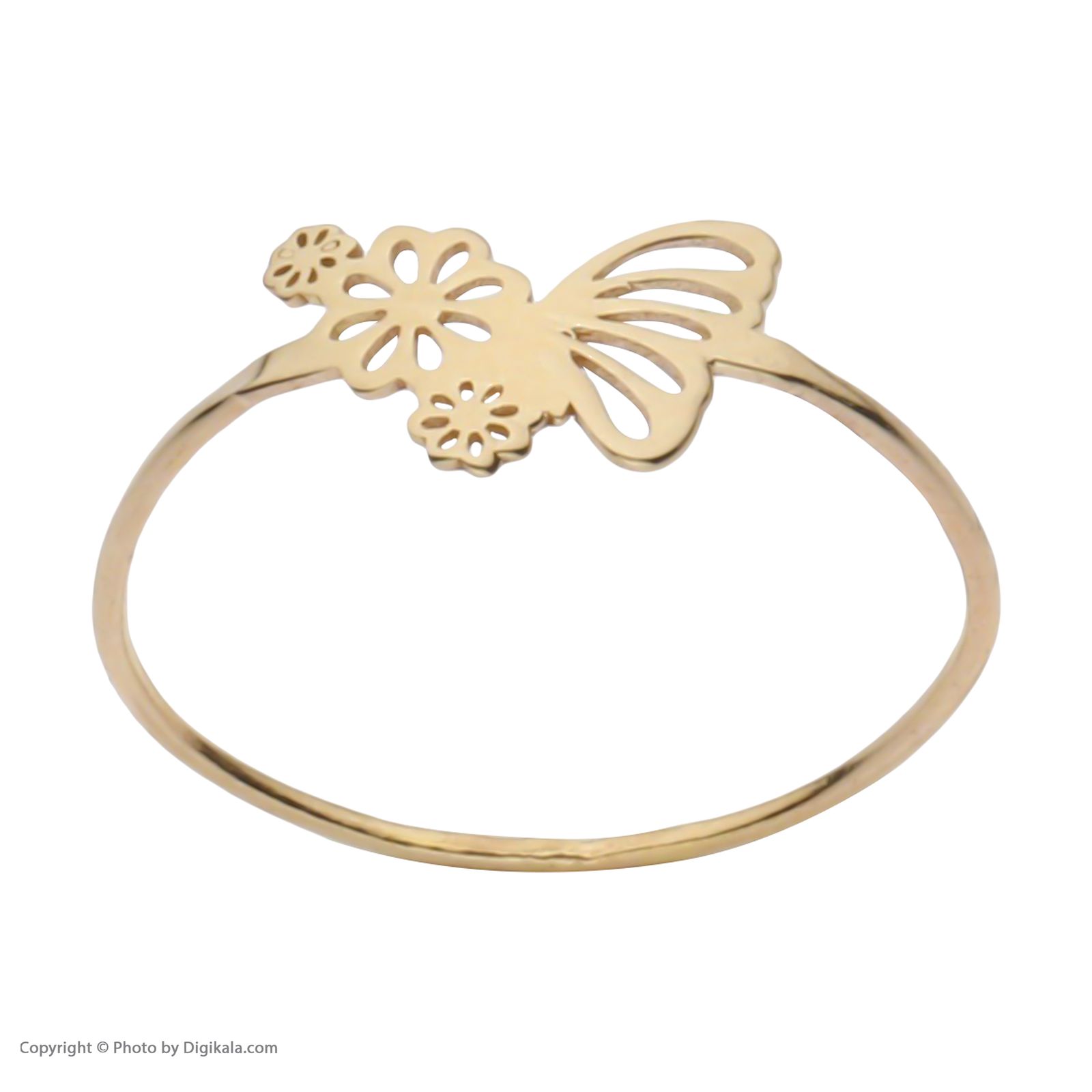 انگشتر طلا 18 عیار زنانه مایا ماهک مدل MR0884 سایز 55 -  - 2