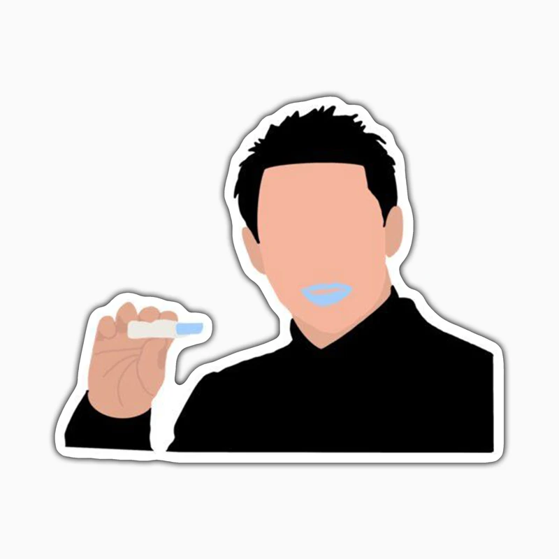 استیکر لپ تاپ و موبایل بووم طرح سریال Friends مدل Joey کد ET65