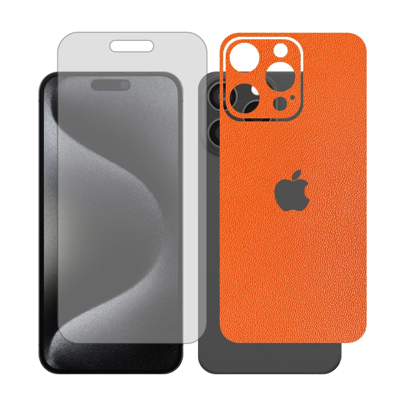 محافظ صفحه نمایش مات گلس مدل Together مناسب برای گوشی موبایل اپل iPhone 15 Pro Max به همراه برچسب پوششی پشت گوشی