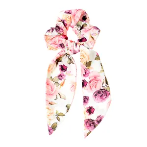 کش مو زنانه دلنار گالری مدل اسکرانچی رز کد 09