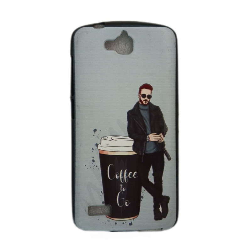 کاور مدل 236/0880 طرح مرد تنها مناسب برای گوشی موبایل هونور honor 3c