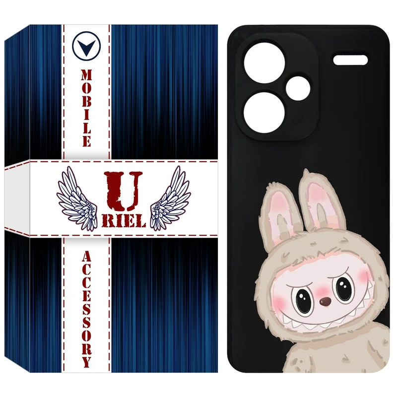 کاور یوریل مدل KSH کد 119 طرح عروسک لبوبو مناسب برای گوشی موبایل شیائومی Redmi Note 13 Pro Plus
