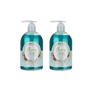مایع دستشویی درما کلین مدل Veronica &Mimosa حجم 500 میلی لیتر مجموعه 2عددی