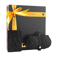 ست هدیه چرم یلسان مدل چیکا کد 193-MDS-GAN-01