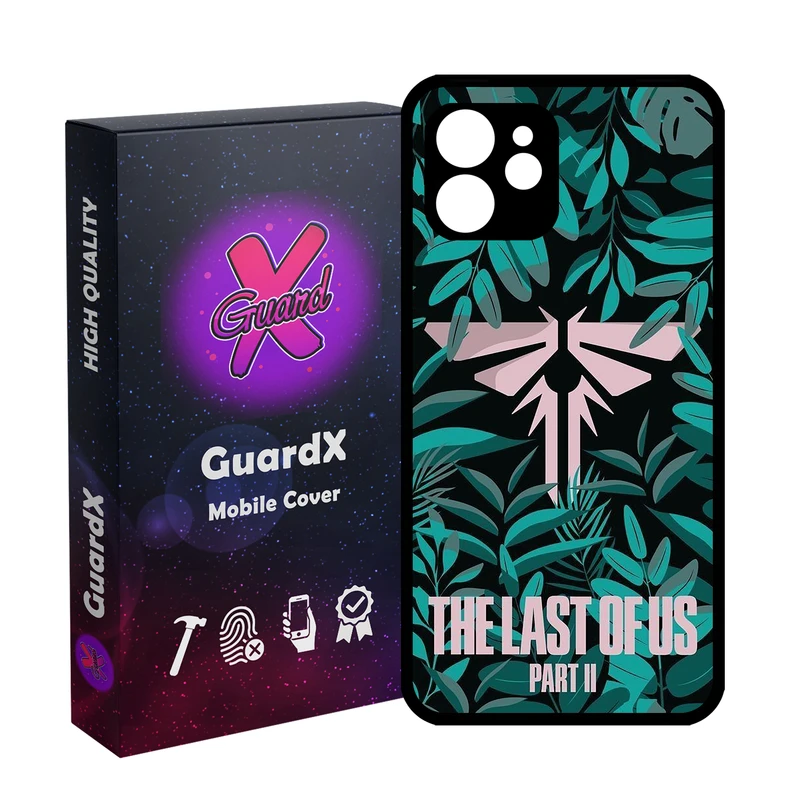 کاور گارد ایکس طرح The Last of Us 2 مدل 10955 مناسب برای گوشی موبایل اپل iPhone 12