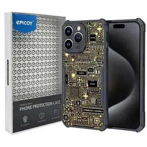Epicoy Xundd Gold Cover For Apple iPhone 15 Pro Max
