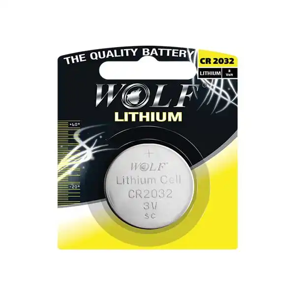 باتری سکه ای ولف کد CR 2032