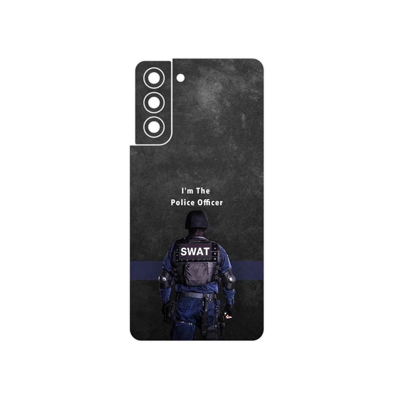 برچسب پوششی ماهوت مدل Police Officer مناسب برای گوشی موبایل سامسونگ Galaxy S21 5G