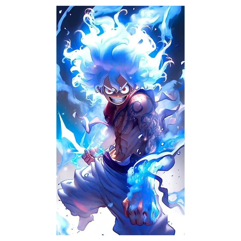 استیکر لپ تاپ و موبایل مدل انیمه طرح مانکی دی لوفی کد 172