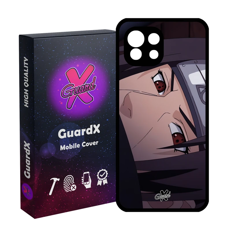 کاور گارد ایکس طرح Itachi Anime مدل Glass10475 مناسب برای گوشی موبایل شیائومی  MI 11 Lite
