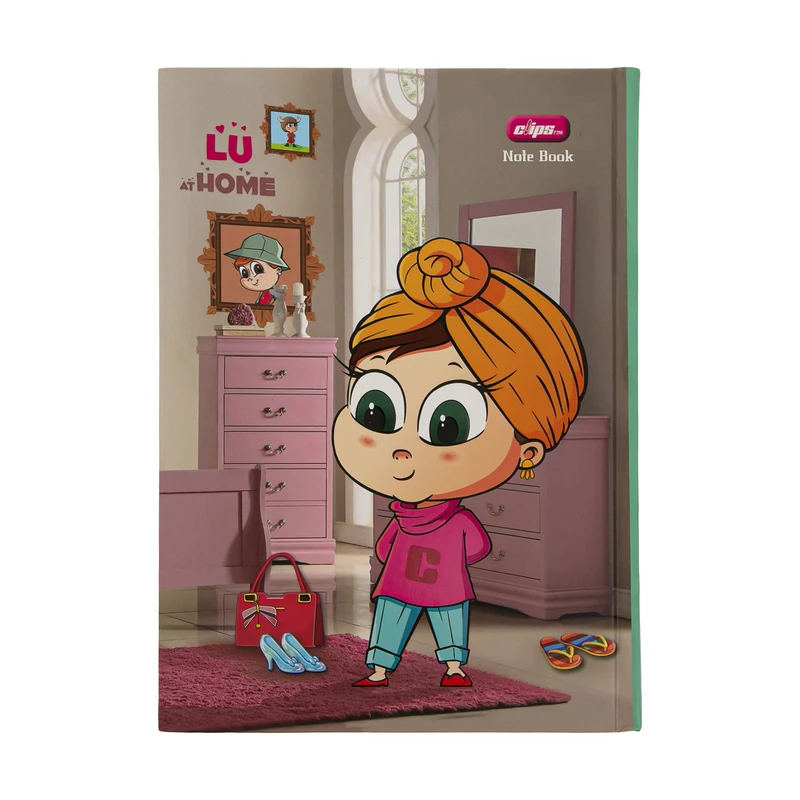 دفتر مشق 100 برگ کلیپس کد 162-120 