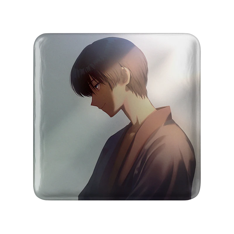 مگنت خندالو طرح ستا انیمه رورونی کنشین مدل مربعی کد 34895