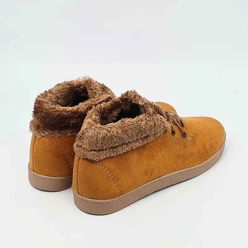 نیم بوت زنانه مدل خزر کد 9405