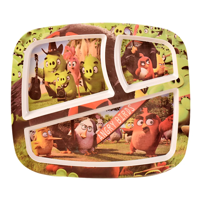 بشقاب کودک طرح انگری برد کد 5092