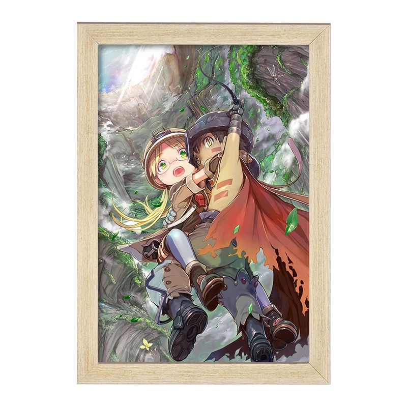 تابلو خندالو مدل ریگ و ریکو انیمه ساخته شده در پرتگاه Made in Abyss  کد 22086