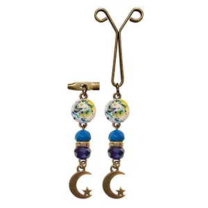 ست سنجاق سینه و گیره روسری کد PM447