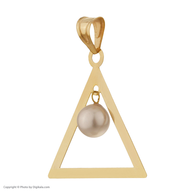 آویز گردنبند طلا 18 عیار زنانه مایا ماهک مدل MM1360