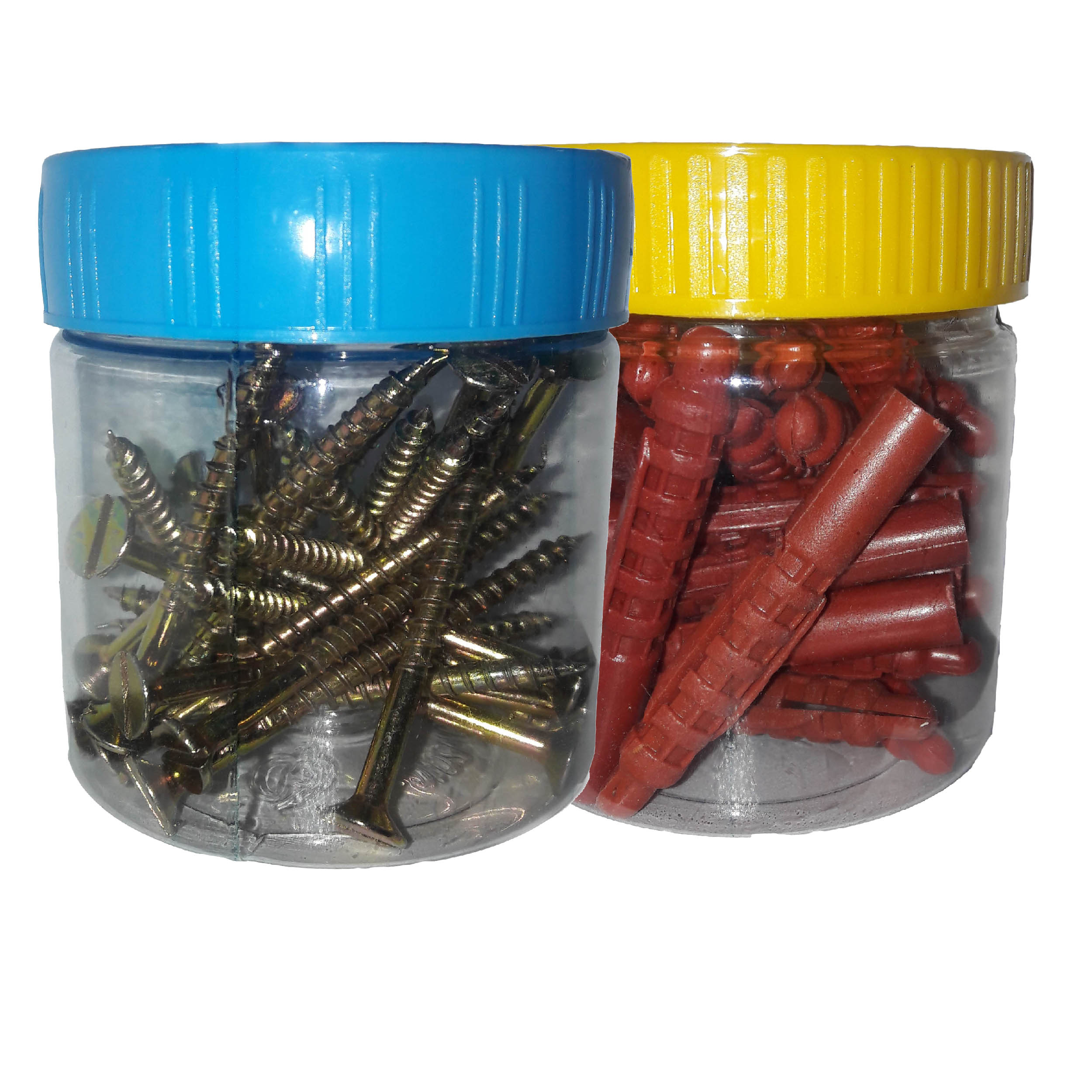 پیچ و رول پلاک مدل PCRP725 مجموعه 50 عددی