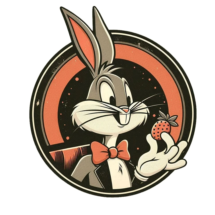 استیکر پارچه و لباس پاد آفرین مدل کارتونی کد S522