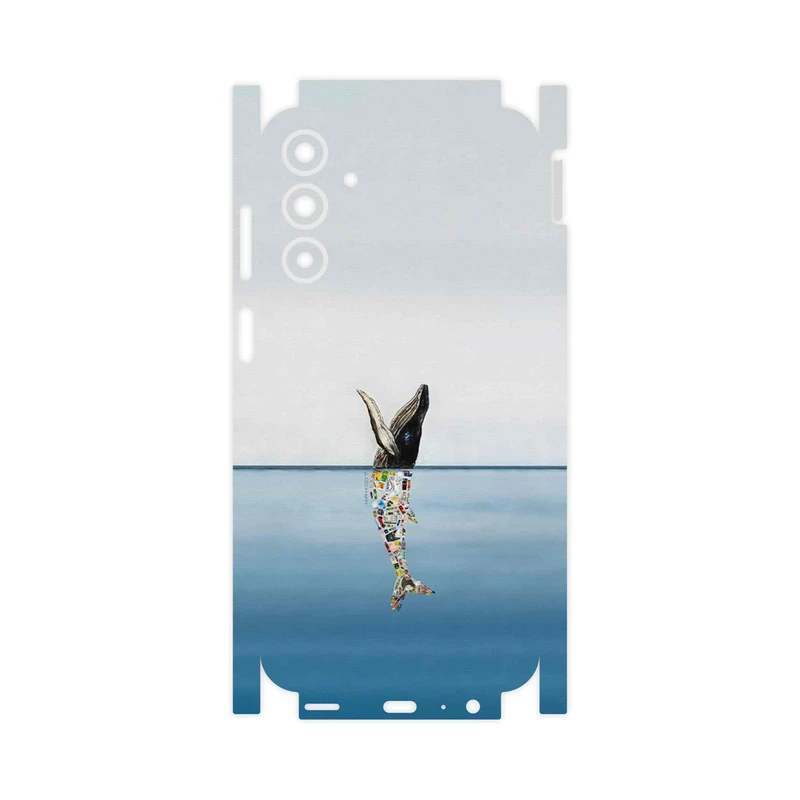 برچسب پوششی ماهوت مدل Collage of Sea Trash-FullSkin مناسب برای گوشی موبایل سامسونگ Galaxy A15