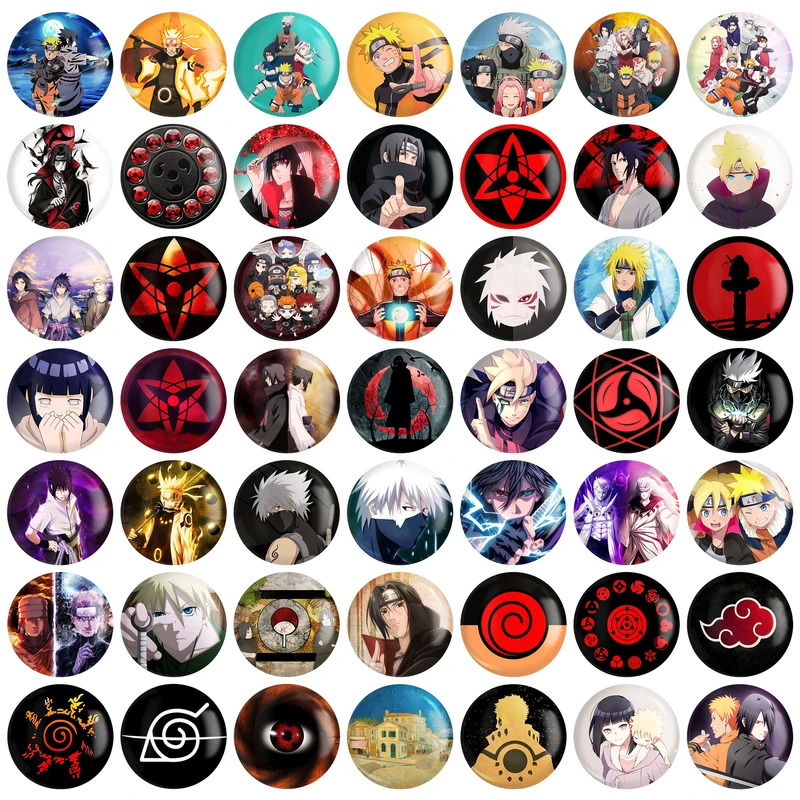 پیکسل خندالو مدل انیمه ناروتو Naruto کد 75 بسته 49 عددی