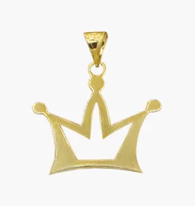 آویز گردنبند طلا 18 عیار زنانه الن نار مدل تاج