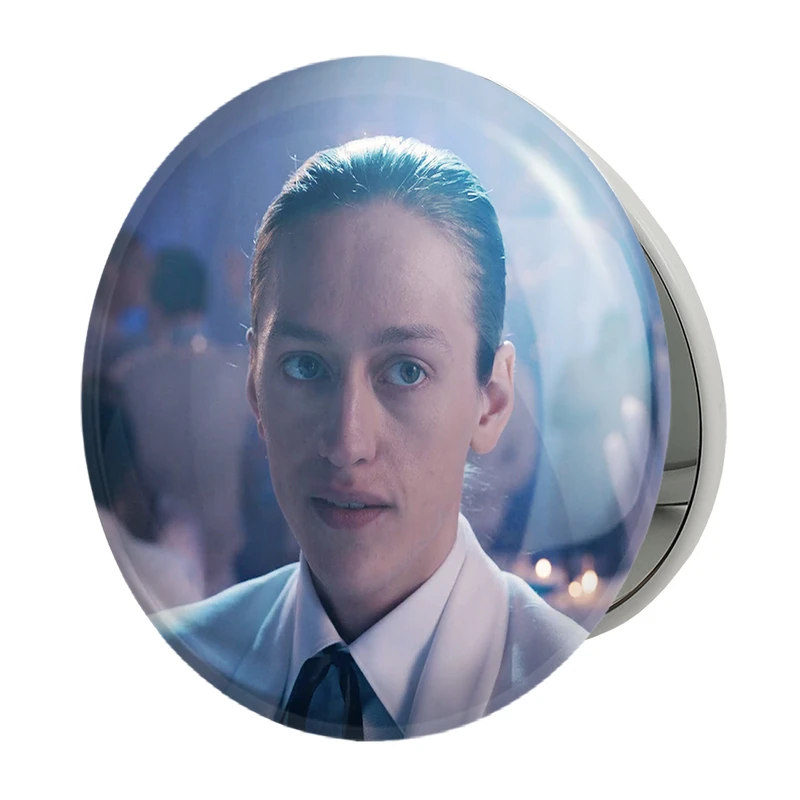 آینه جیبی خندالو طرح سریال ونزدی Wednesday مدل تاشو کد 25282 