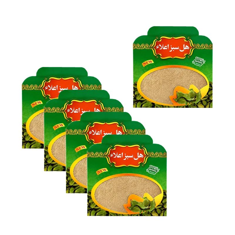 پودر هل سبز - 10 گرم بسته 5 عددی