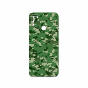 MAHOOT Army-Green-Pixel Cover Sticker for Infinix Hot 10 Play