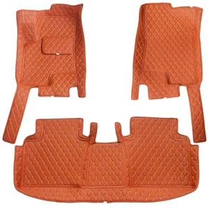 کفپوش 5 بعدی خودرو مدل چرم گلدوزی مناسب برای دیگنیتی