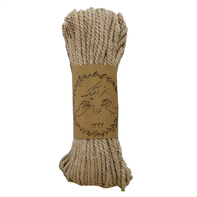 نخ مکرومه بافی هنر آنتیک مدل پنبه ای کد 156