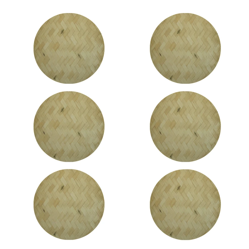 زیر لیوانی طرح حصیر کد 8060 بسته 6 عددی