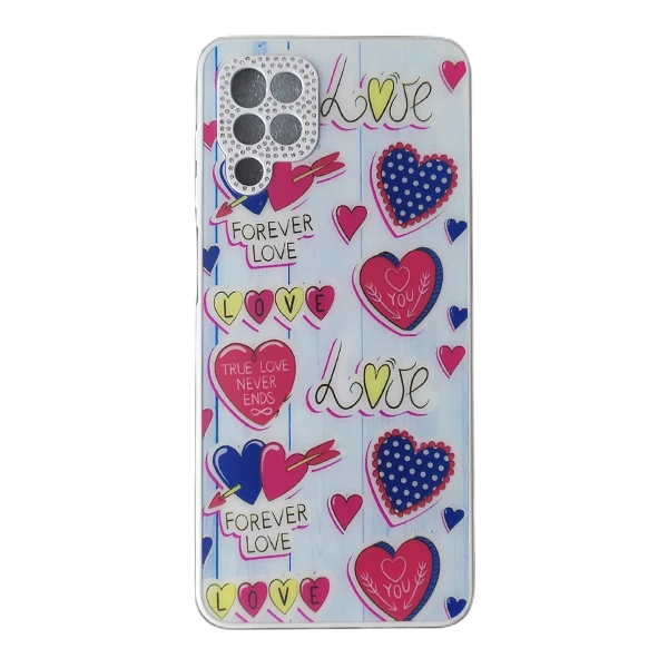 کاور طرح LOVE مدل 02 مناسب برای گوشی موبایل سامسونگ Galaxy A12