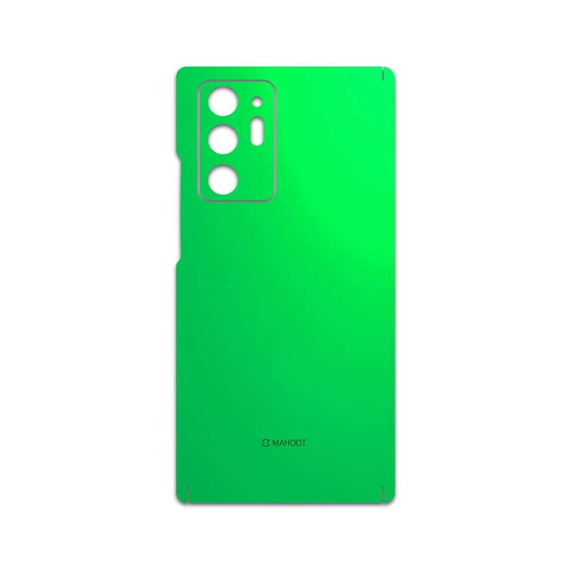 برچسب پوششی ماهوت مدل Matte-Green مناسب برای گوشی موبایل سامسونگ Galaxy Note20 Ultra