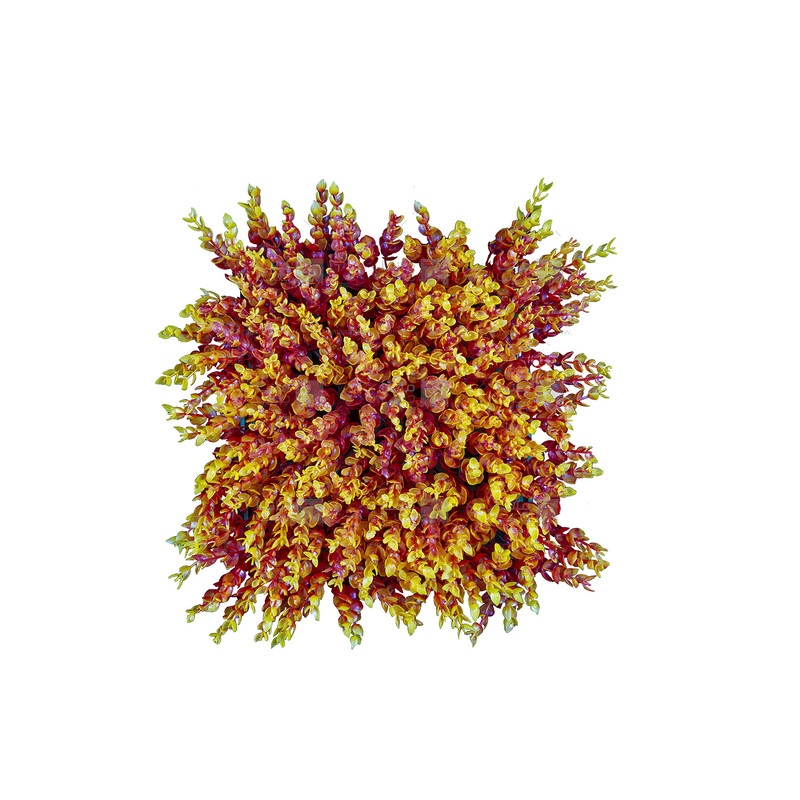 دیوارپوش مدل دیوار سبز مصنوعی گل پونه، بسته 16 عددی