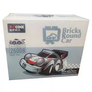 ساختنی مدل Bricks Round Car کد 26008